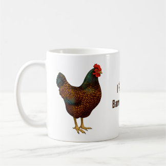 Brown Barnevelder Hen Chicken Coffee Mug