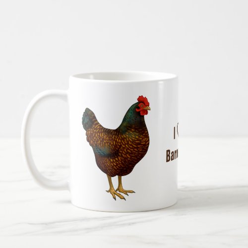Brown Barnevelder Hen Chicken Coffee Mug