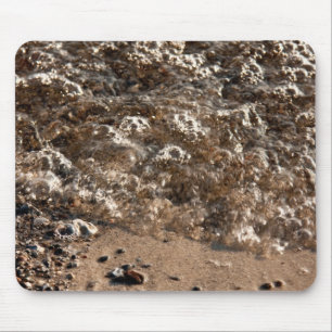 Brown beach mousepad