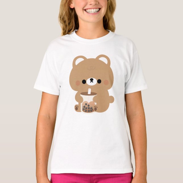 Brown Bear Boba T-Shirt (Front)