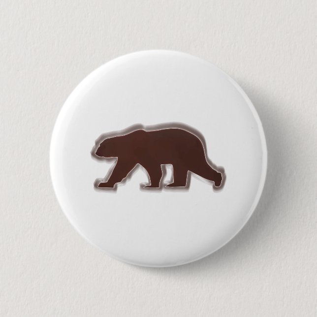 Brown Bear Button (Front)