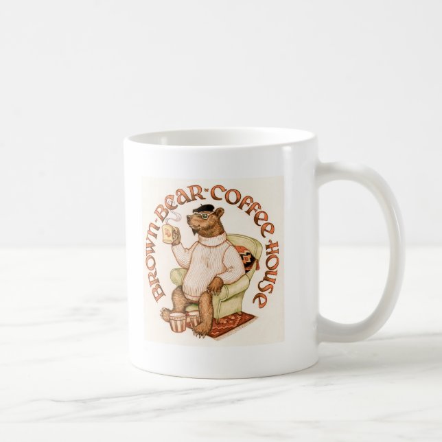 Brown Bear Coffee House mug (Right)