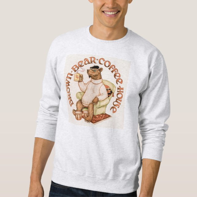 Brown Bear Coffee House Sweatshirt (Front)