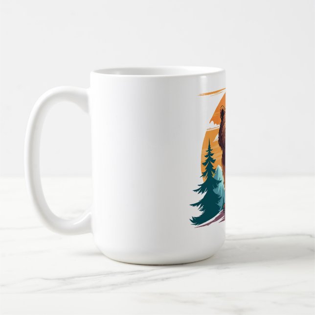 Brown bear coffee mug (Left)