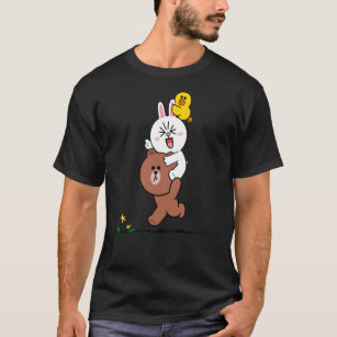 Brown bear cony bunny rabbit duck T-Shirt