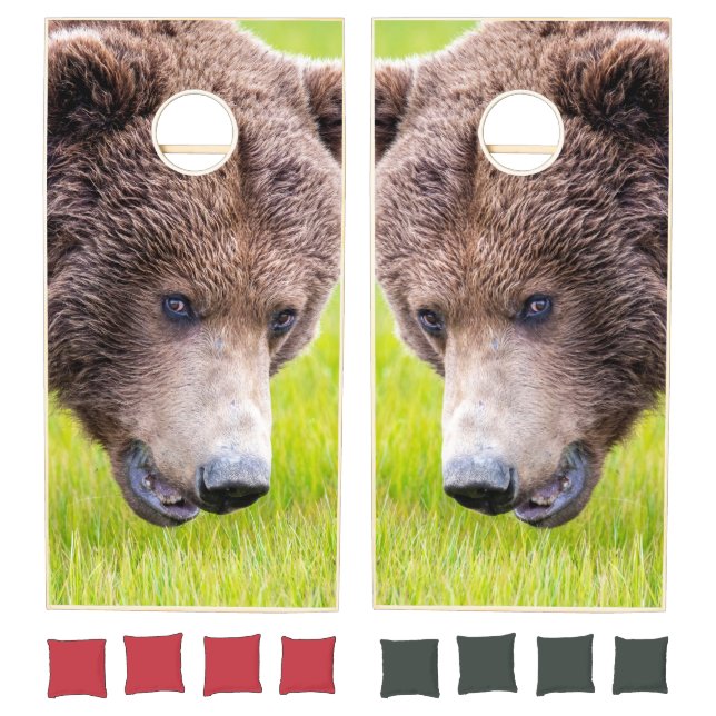 Brown Bear Cornhole Set (Set)