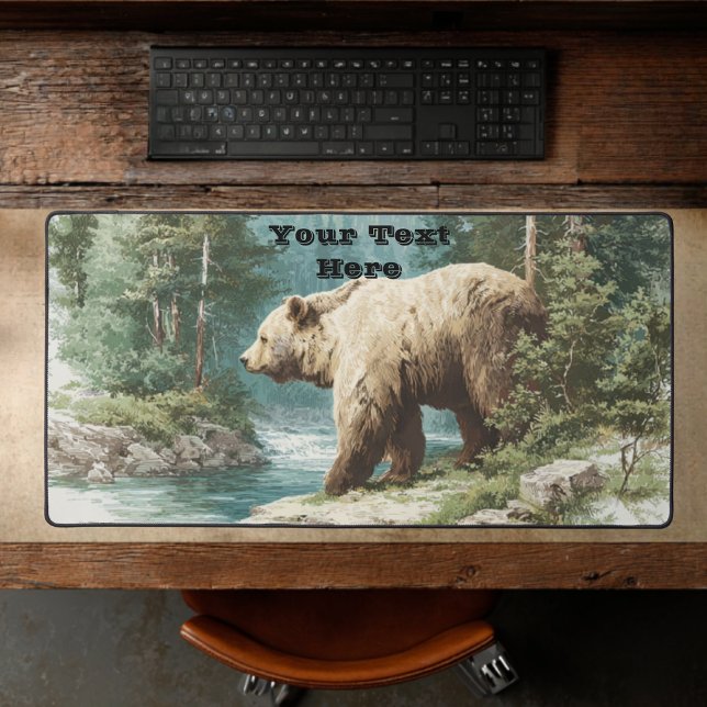 Brown Bear Desk Mat (Brown Bear Collection)