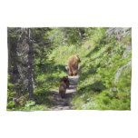 Brown Bear Family Kitchen Towel