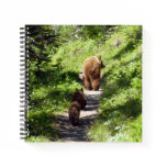 Brown Bear Family Notebook