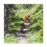 Brown Bear Family Save the Date