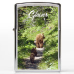Brown Bear Family Zippo Lighter