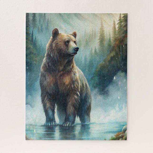 Brown Bear  Jigsaw Puzzle (Vertical)