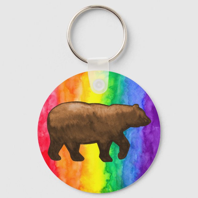 Brown Bear Keychain (Front)