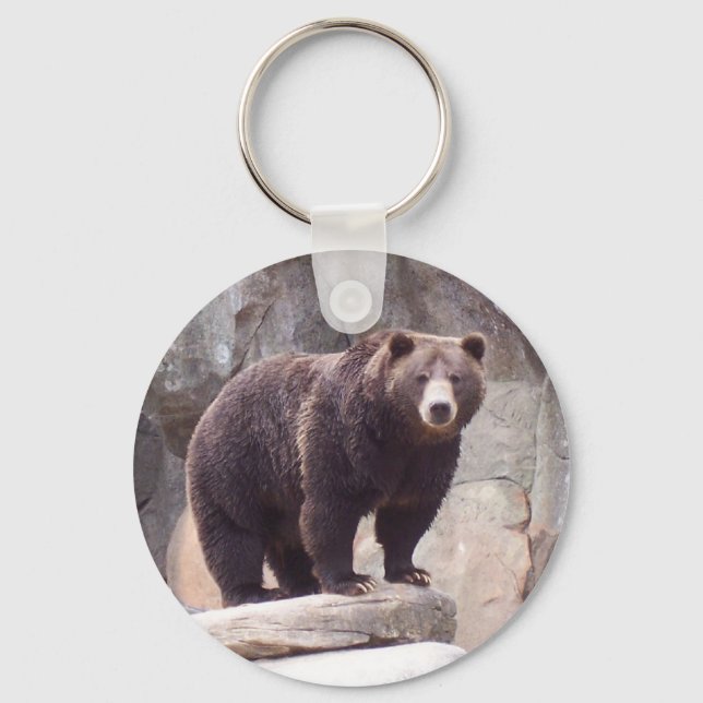 Brown Bear Keychain (Front)