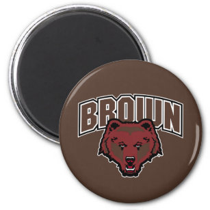 Brown Bear Logo Magnet