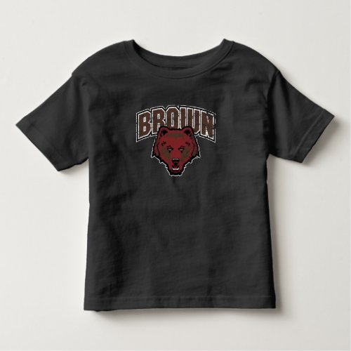Brown Bear Logo Vintage Toddler T_shirt