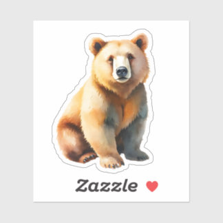 Brown Bear Sticker