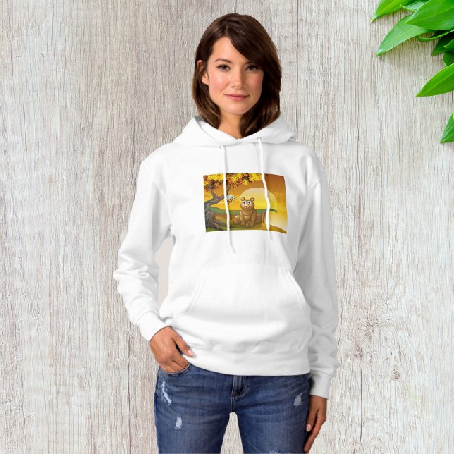 Brown Bear Sunset Hoodie (Creator Uploaded)