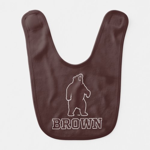 Brown Bear  Text Baby Bib