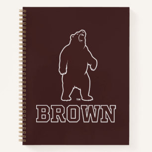 Brown Bear & Text Notebook