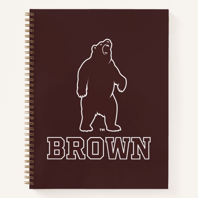Brown Bear & Text Notebook (Front)