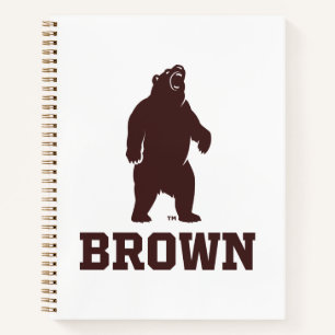 Brown Bear & Text Notebook