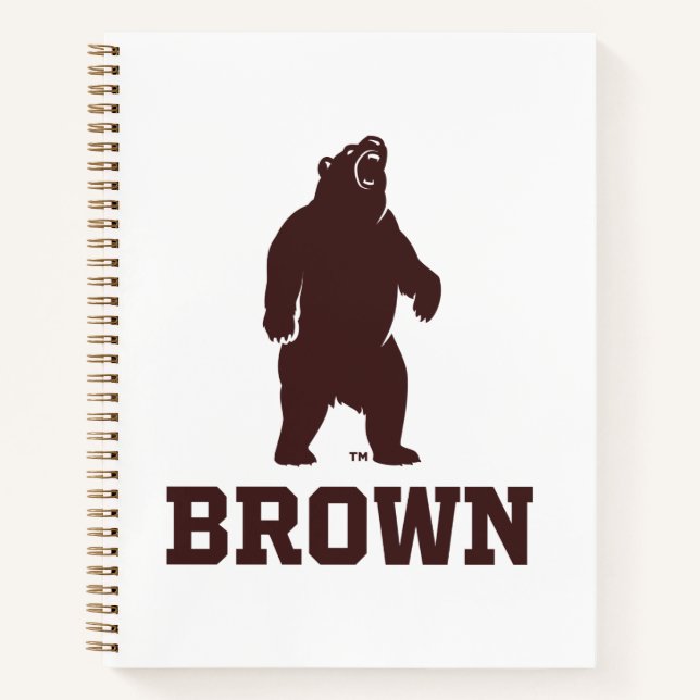 Brown Bear & Text Notebook (Front)