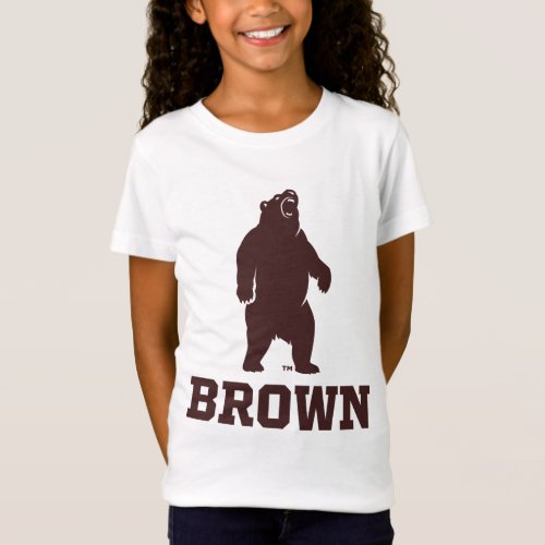 Brown Bear  Text T_Shirt