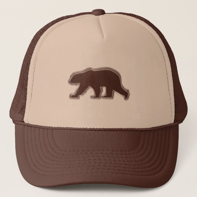 Brown Bear Trucker Hat (Front)