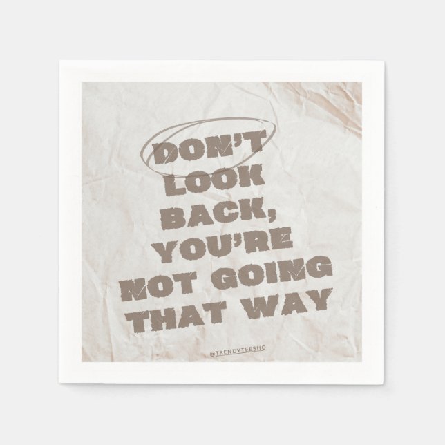  Brown & Beige Grunge Paper  Napkins (Front)