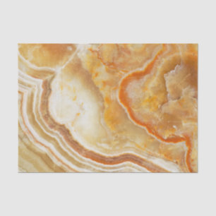 Brown & Beige Marble Texture Print Tissue Paper
