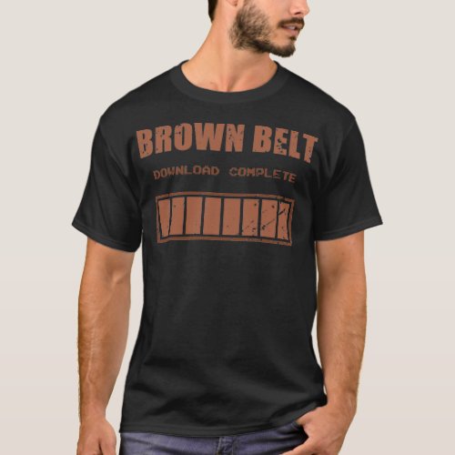 Brown Belt Download Complete Martial Art Karate In T_Shirt