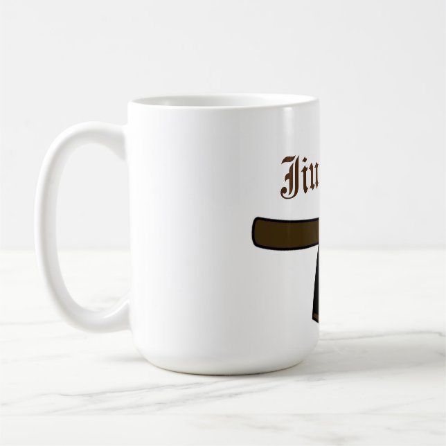 Brown Belt Jiu-Jitsu coffee mug (Left)