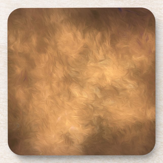 Brown Beverage Coaster (Front)