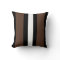 Brown, black and white stripes 