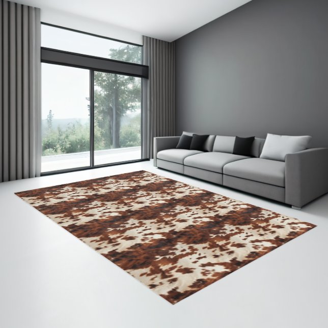 Brown Black White Cowhide Rug (Insitu (Indoor 3))
