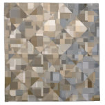 Brown/Blue Trendy Pattern Cloth Napkin