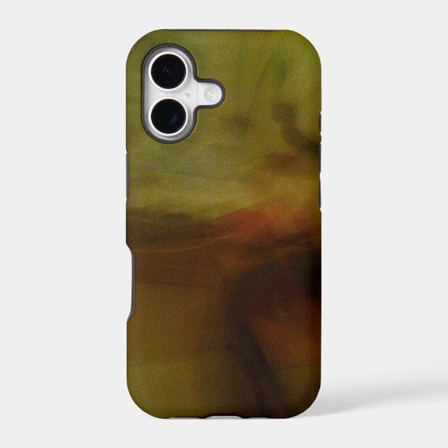 Brown Blur Background Iphone Case (Back)