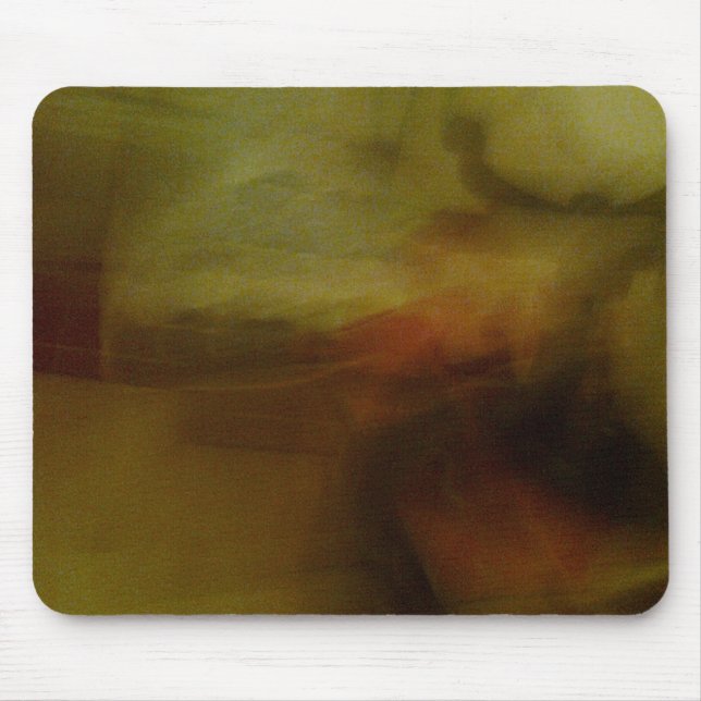 Brown Blur Background Mouse Pad (Front)