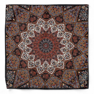 Brown Boho Bohemian Bandana