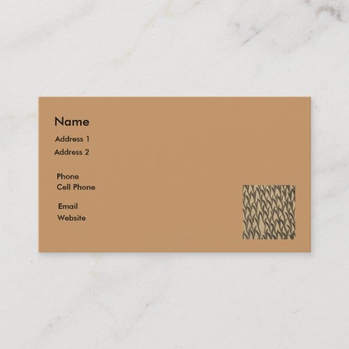 brown branches business cards