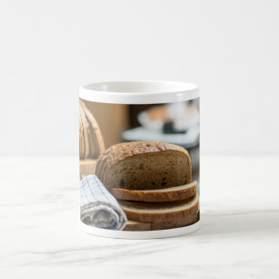 Brown bread coffee mug