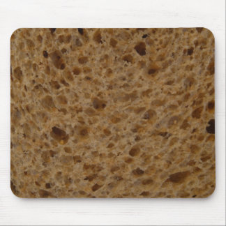 Brown bread mouse pad