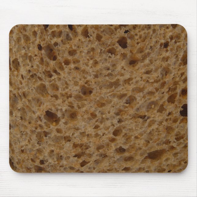 Brown bread mouse pad (Front)