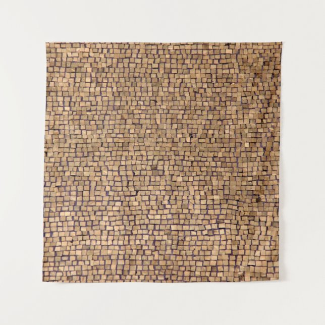 Brown brick block tapestry (Front)