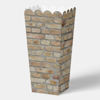 Brown Brick Wall A Novelty Design  Favor Boxes
