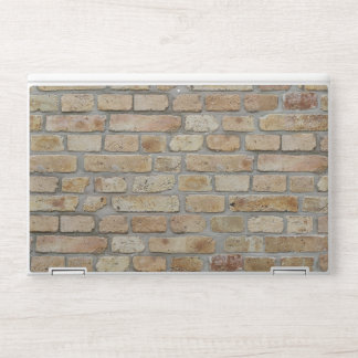 Brown Brick Wall A Novelty Design HP Laptop Skin