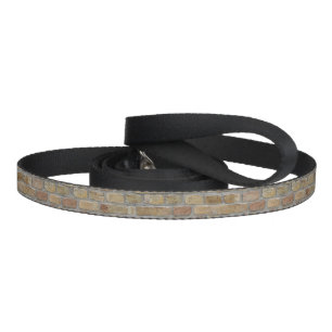 Brown Brick Wall A Novelty Design Pet Leash
