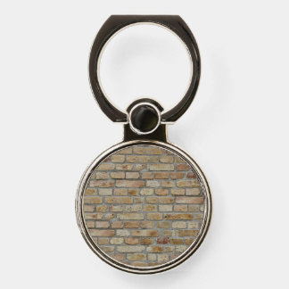 Brown Brick Wall A Novelty Design Phone Ring Stand