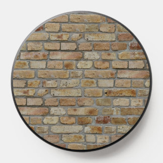 Brown Brick Wall A Novelty Design  PopSocket